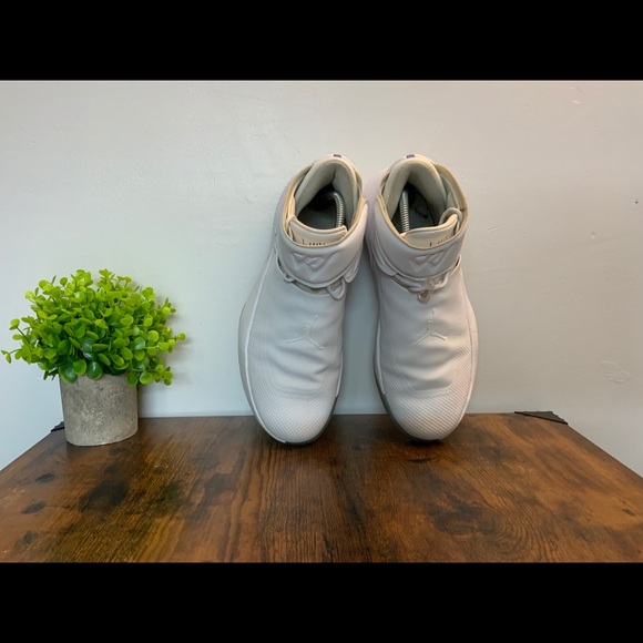 Jordan Why Not Zer0.1 Triple White Size 10 - Picture 4 of 8